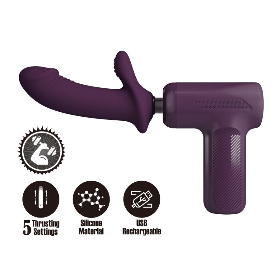 PRETTY LOVE - DJ SCHOLAR MASSAGER 5 EINSTELLUNGEN LILA